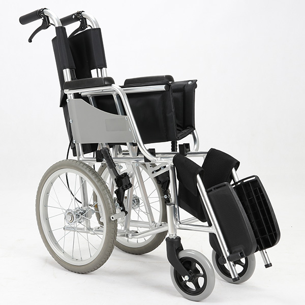 FC-M2 Hospital Steel Frame Foldable Manual Wheelchair For Adults 