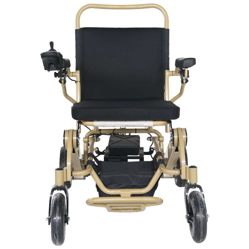 Portable Hospital Folding Lightweight Transport Wheelchair