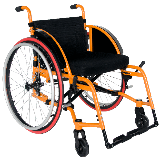 Customizable Athlete Level Lightweight Foldable Sports Wheelchair