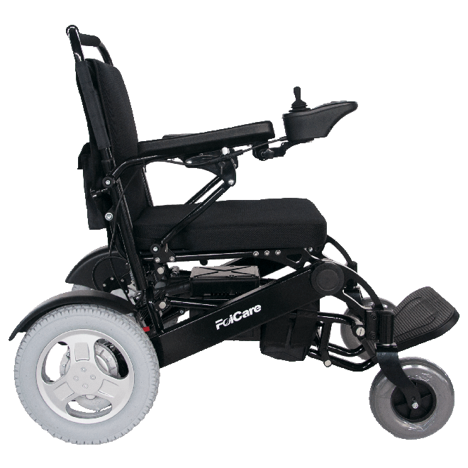 Electric Power Lightweight Folding Wheelchair with Joystick