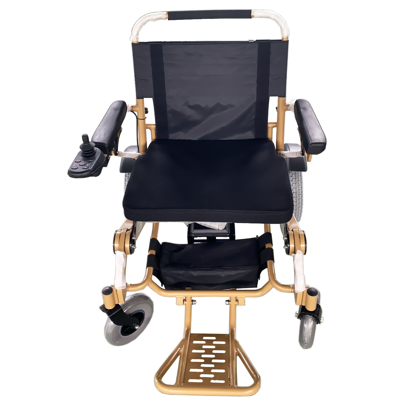 FC-P1W Ultralight Extra Wide Portable Folding Electric Wheelchair for Sale